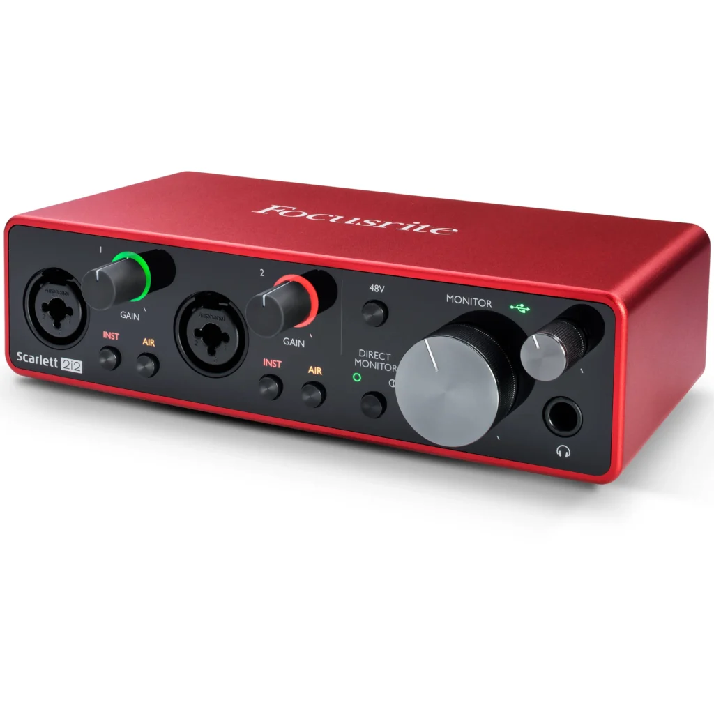 Focusrite scarlett 2i2 3era generacion