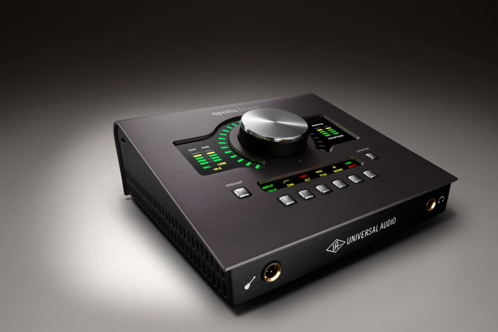 Interface de audio apollo twin mk2 con calidad profesional para un home studio